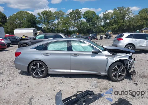 2018 Honda Accord Sport из США, поврежденный, VIN 1HGCV1F33JA219974